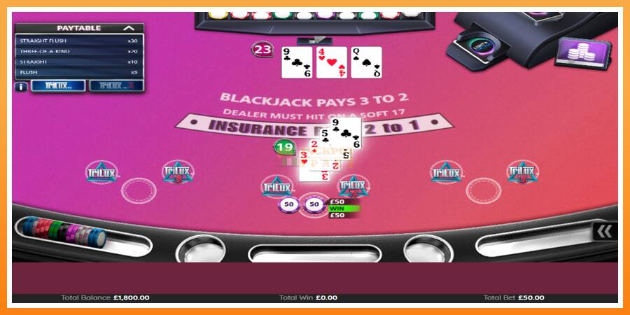 Blackjack Trilux leikjavél fyrir peninga, mynd 3