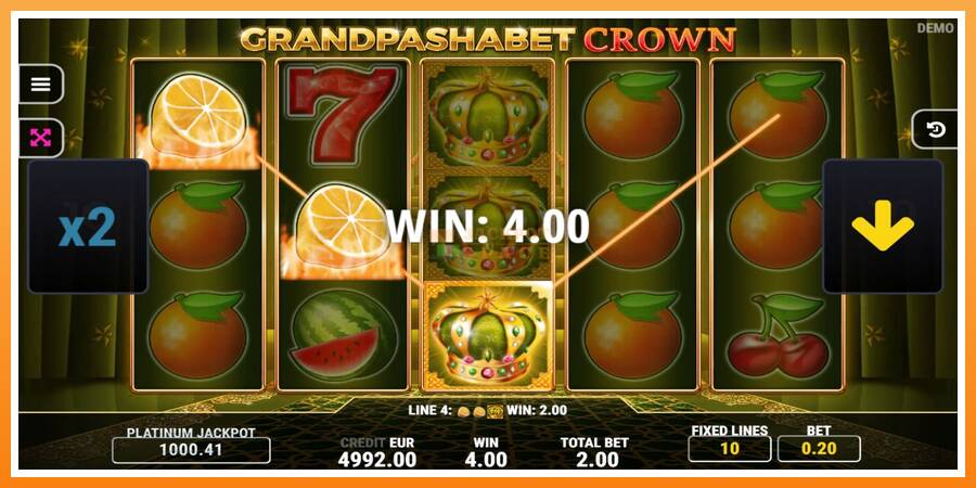 Grandpashabet Crown leikjavél fyrir peninga, mynd 2