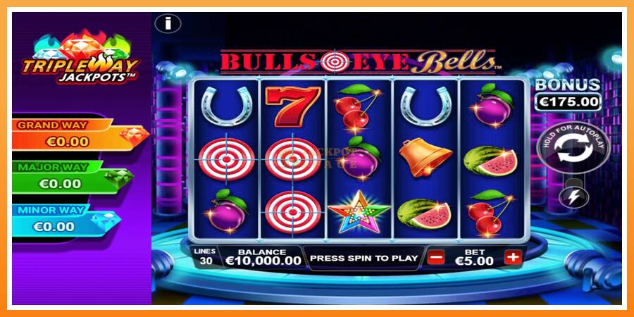 Bulls Eye Bells leikjavél fyrir peninga, mynd 1