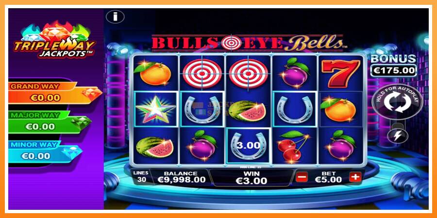 Bulls Eye Bells leikjavél fyrir peninga, mynd 2