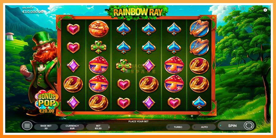 Rainbow Ray leikjavél fyrir peninga, mynd 1