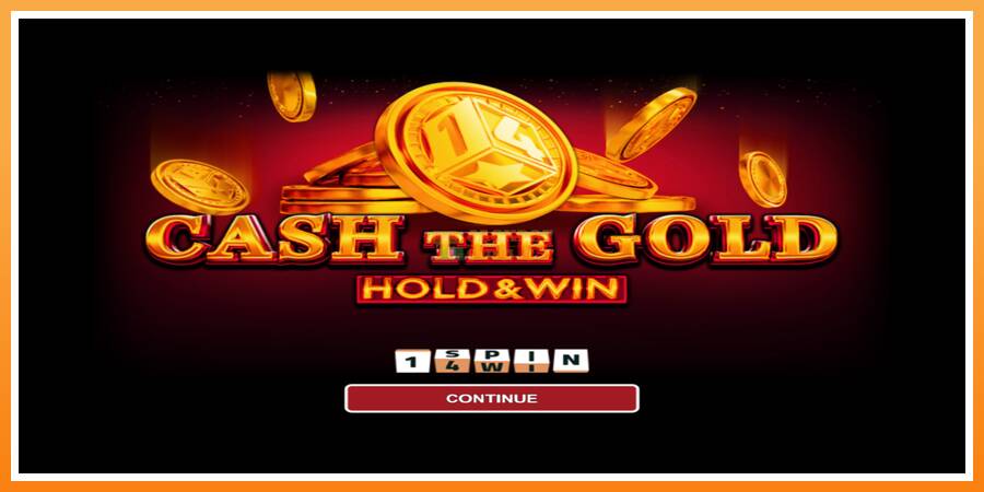 Cash The Gold Hold & Win leikjavél fyrir peninga, mynd 1