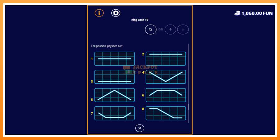King Cash 10 leikjavél fyrir peninga, mynd 6