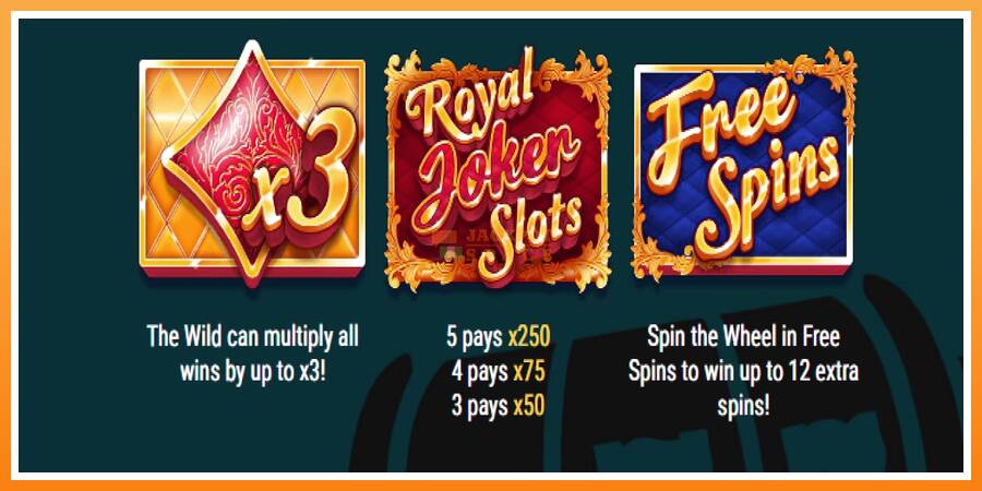 Royal Joker Slots leikjavél fyrir peninga, mynd 5