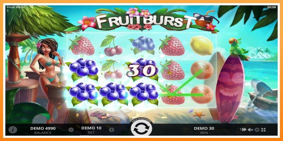 Fruitburst leikjavél fyrir peninga, mynd 3