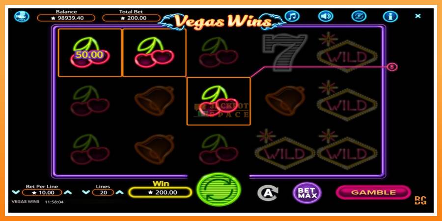 Vegas Wins leikjavél fyrir peninga, mynd 3