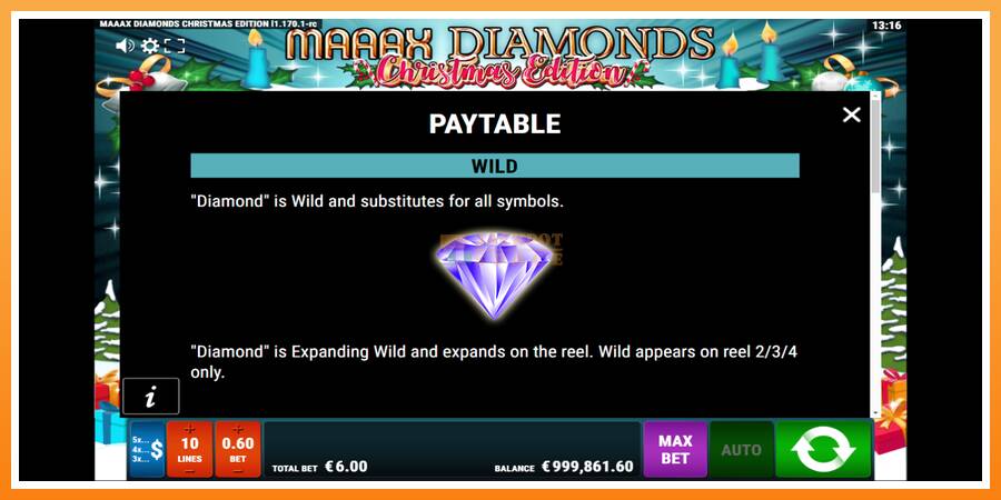 Maaax Diamonds leikjavél fyrir peninga, mynd 6