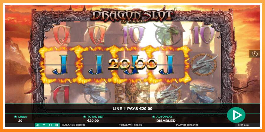 Dragon Slot leikjavél fyrir peninga, mynd 4