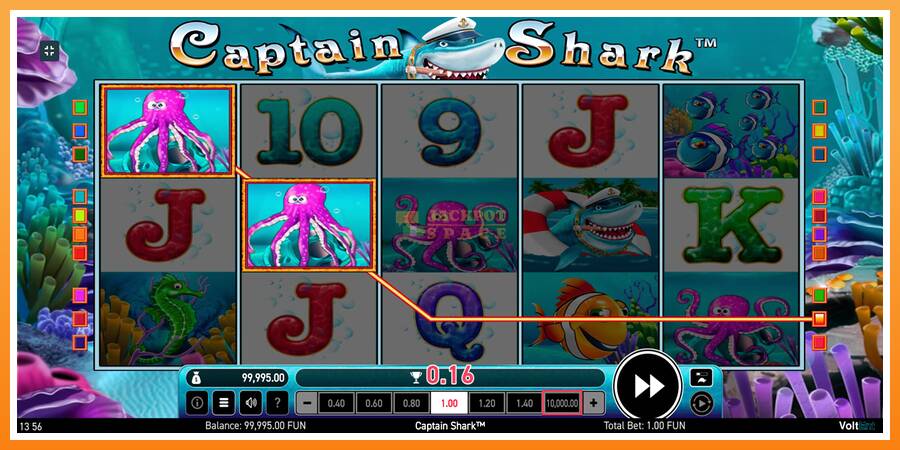 Captain Shark leikjavél fyrir peninga, mynd 6