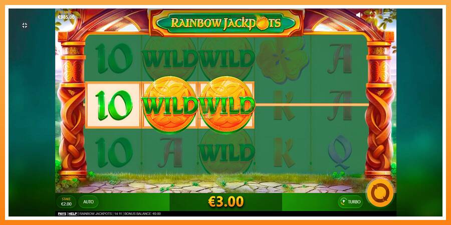 Rainbow Jackpots leikjavél fyrir peninga, mynd 3