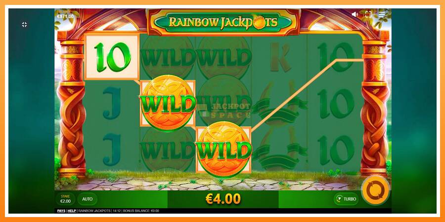 Rainbow Jackpots leikjavél fyrir peninga, mynd 4