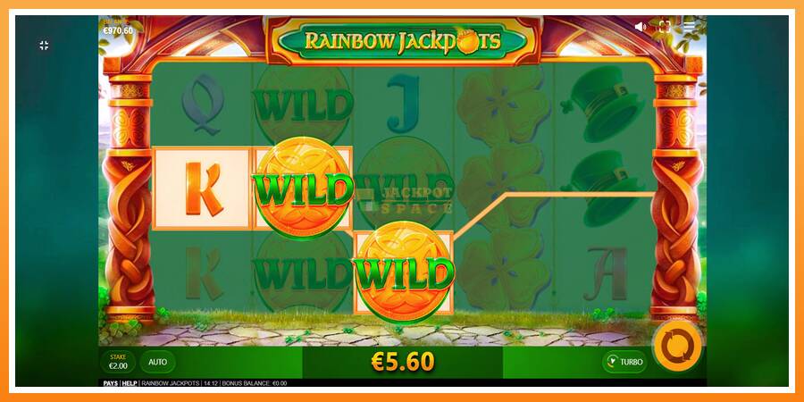 Rainbow Jackpots leikjavél fyrir peninga, mynd 6