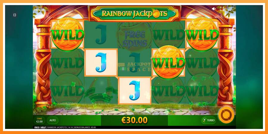 Rainbow Jackpots leikjavél fyrir peninga, mynd 10